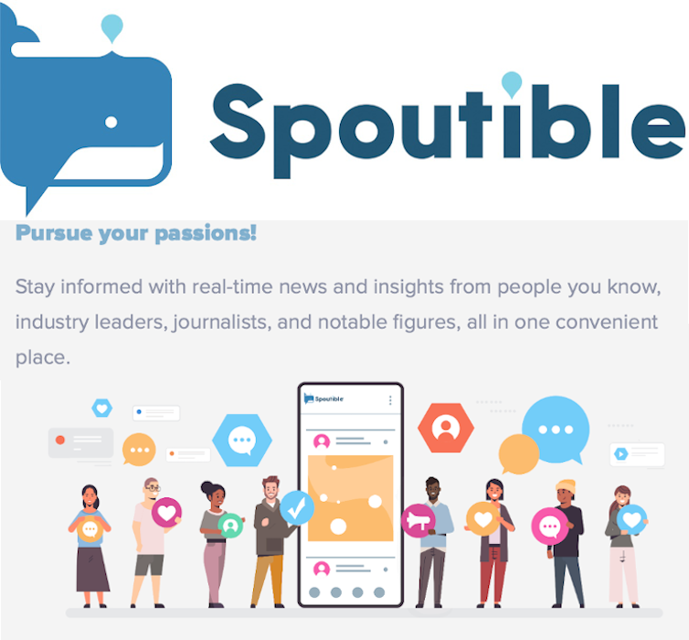 Pursue your passions on Spoutible!!
