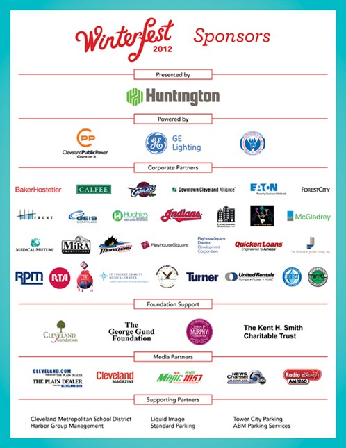 Winterfest Sponsors Winterfest Sponsors